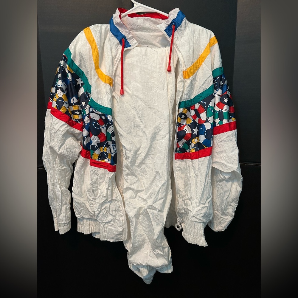 Vintage Retro Lavon Tracksuit Life Tube Preserver Design Pants + Jacket Included